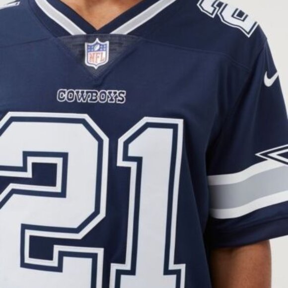 Nike Men’s XL NFL Dallas Cowboys ‘Ezekiel Elliott’ Vapor Limited Jersey 32NM-DCL - Picture 4 of 4